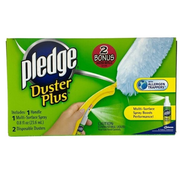 Pledge Duster Plus Kit With 4 Disposable Dusters & Multi-Surface Spray Discontin - Picture 4 of 6